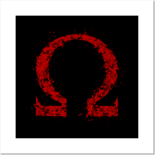 Omega (Red) Posters and Art